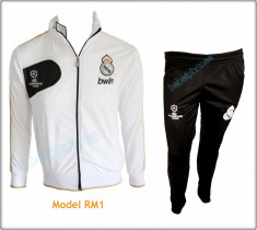 Trening Treninguri - REAL MADRID UEFA Champions League - LIVRARE GRATUITA - Pantaloni si bluza - Model nou 2014 - LICHIDARE STOC - Cel mai mic pret - foto