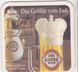 Suport de pahar / Biscuite KAISER BIER