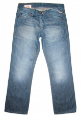 Blugi JACK &amp;amp;amp; JONES &amp;quot;GATE&amp;quot; BOOTCUT - ( MARIME: W 33 / L 32 ) - Talie = 86 CM / Lungime totala = 111 CM foto