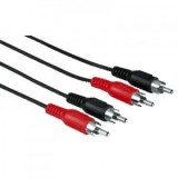 Conectica Cablu audio 2x RCA M - 2x RCA M 1m (240), Cabluri RCA