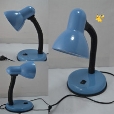 Lampa Birou Reglabila - Culoarea Albastra foto