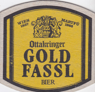 Suport de pahar / Biscuite GOLD FASSL BIER foto