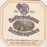 Suport de pahar / Biscuite HOFBRAUHAUS BERRHTESGADEN