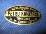 1558-Reclama Petru Kanizsay carucioare copii Timisoara.