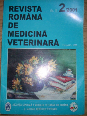 Revista romana de medicina veterinara nr. 2/2001 foto