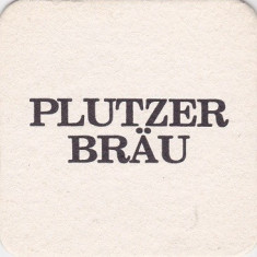 Suport de pahar / Biscuite PLUTZER BRAU