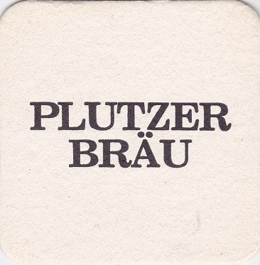 Suport de pahar / Biscuite PLUTZER BRAU foto