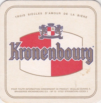 Suport de pahar / Biscuite KRONENBOURG