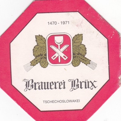 Suport de pahar / Biscuite BRAUEREI BRUX foto