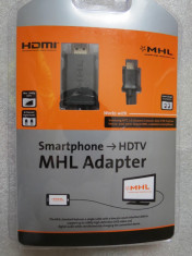 CS452 Adaptor MHL de la smarthphone la HDTV cablu de la Usb la HDMi mobile high definition link 3m foto