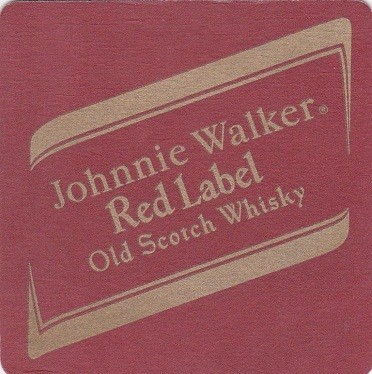 Suport de pahar / Biscuite RED LABEL