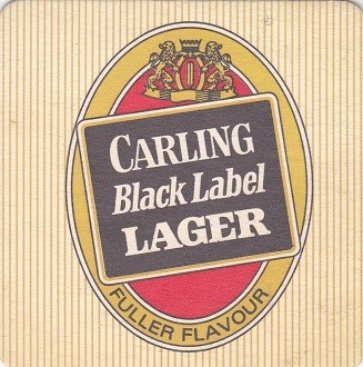 Suport de pahar / Biscuite CARLING BLACK LABEL LAGER