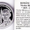 Seria ROMANI MARI,Nicolae Balcescu,argint pur 0,999;10,37 gr