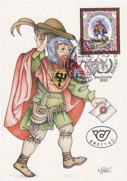 7982 - Austria carte maxima 1986