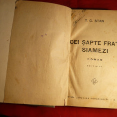 T.C.Stan - Cei Sapte Frati Siamezi - Ed.IIa 1942
