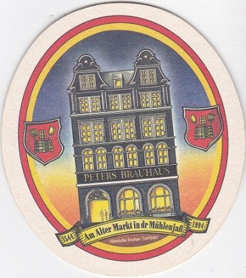 Suport de pahar / Biscuite PETERS KOLSCH foto