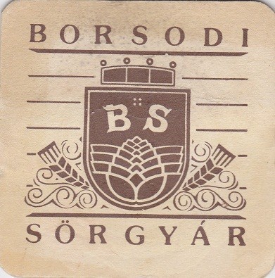Suport de pahar / Biscuite Rara si Veche BORSODI SORGYAR foto