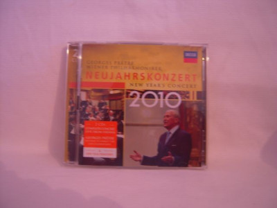 Vand cd-dublu Georges Pretre-Wiener Philharmoniker-New Year&amp;#039;s Concert,original,Decca foto