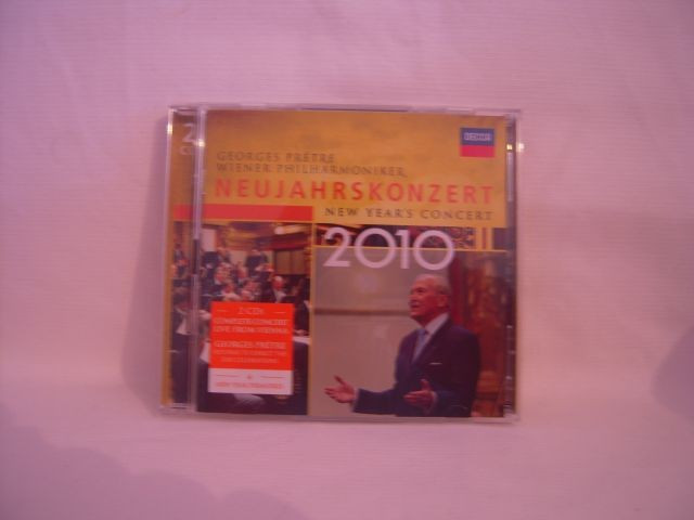 Vand cd-dublu Georges Pretre-Wiener Philharmoniker-New Year&#039;s Concert,original,Decca