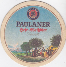 Suport de pahar / Biscuite PAULANER foto