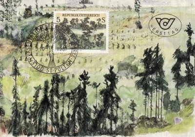 7999 - Austria carte maxima 1987 foto