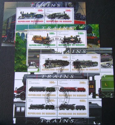 REPUBLICA BURUNDI - TRENURI foto