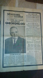 Ziarul muncitorul sanitar 20 martie 1965 ( moartea lui gheorghiu dej )