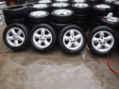 Jante aliaj pe 16&amp;quot; originale Opel 5x110 7J ET 39 cu anvelope 225/55/16 merg pe astra,vectra,zafira,omega foto