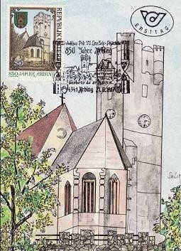 7997 - Austria carte maxima 1987