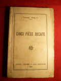 C-tin Riulet - Cinci Piese Jucate - Prima Ed. 1928