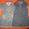 Set doua rochite Baby club, din jeans, noi, pt. 3-4 ani