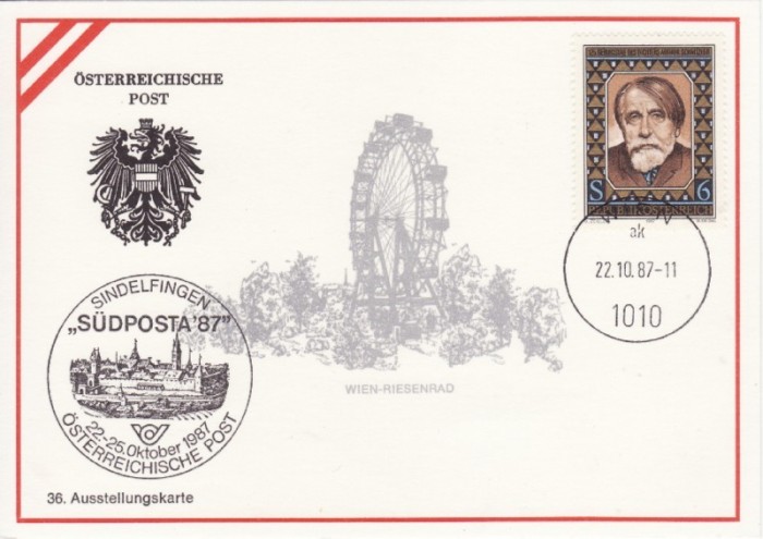7991 - Austria carte maxima 1987