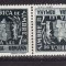 Romania 1947 - Fca.de timbre,val.7 lei tete-beche,serie completa,neuzata