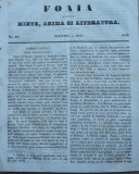 Cumpara ieftin Foaia pentru minte , inima si literatura , nr. 18 , 1853 , Brasov , Muresanu