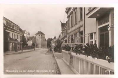 CPI (B2698) AUSTRIA, WIESELBURG an der ERLAUF, HAUPTPLATZ, PHOTOVERLAG FRANZ, NECIRCULATA foto