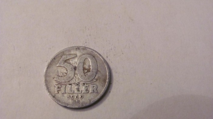 CY - 50 filler 1969 Ungaria / aluminiu