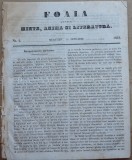 Cumpara ieftin Foaia pentru minte , inima si literatura , nr. 2 , 1853 , Brasov , Muresanu