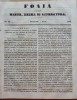Foaia pentru minte , inima si literatura , nr. 26 , 1853 , Brasov , Muresanu, Alta editura