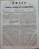 Foaia pentru minte , inima si literatura , nr. 24 , 1853 , Brasov , Muresanu, Alta editura