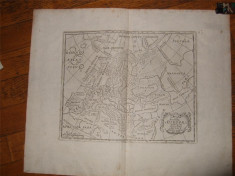 HARTA EUROPA , CLUVERIUS ,1670 ! foto