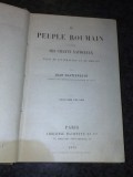 Poporul romin - Ion Craciunescu ( Le Peuple Roumain d&#039;apres ses chants nationaux - Jean Cratiunesco - Paris 1874