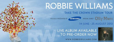 vand bilete concert Robbie Williams foto