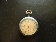 ceas de colectie din argint ORION foto