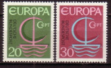GERMANIA 1966 - EUROPA CEPT, serie nestampilata B4, Nestampilat
