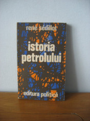 Rene Sedillot - Istoria petrolului foto