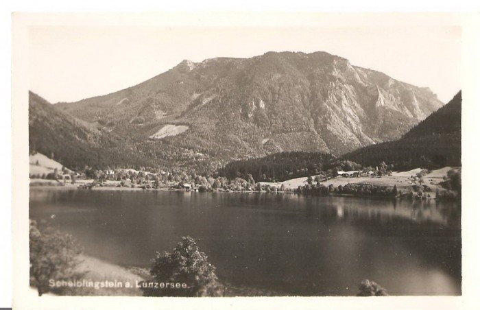 CPI (B2715) AUSTRIA. SCHELBLINGSTEIN a. LUNZERSEE, EDITURA JULIUS MARK, NECIRCULATA