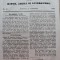 Foaia pentru minte , inima si literatura , nr. 43 , 1853 , Brasov , I. Muresanu