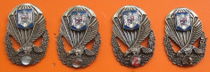 set complet insigne militare,parasutist militar, specialist de clasa (aviatie) foto