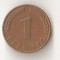 Moneda 1 pfennig 1950 F - Germania