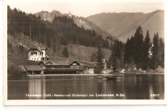 CPI (B2709) AUSTRIA. LUNZER SEE, FOTO LEDERMANN, VIENA, 1941, NECIRCULATA